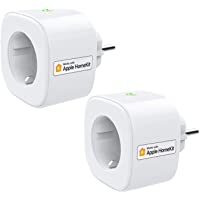 Enchufe Inteligente Wi-Fi 16A 3680W- con Control Remoto Meross app- Compatible con HomeKit Siri- Alexa- Google Assistant…